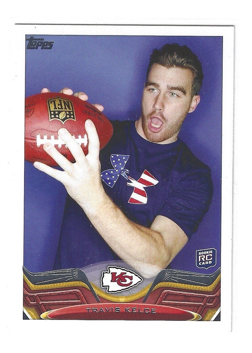 2013 Topps Kansas City Chiefs Travis Kelce NFL Rookie Card RC #31 Taylor Swift