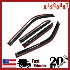 Wind Deflector Fits For Toyota 4Runner 2010-2024 3D Wavy Mugen Style 4X JDM