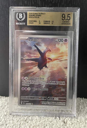 Latios graded BGS 9.5 for sale on eBay