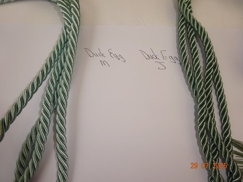 Rope Twist Tassel Curtain Tie Backs. Assorted Colours Available. New Cols added - Picture 42 of 42