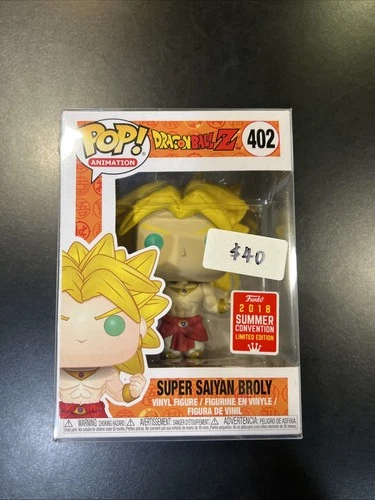 Funko Pop! Dragon Ball Z Super Saiyan Broly #402 2018 SDCC Fall Con