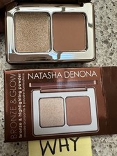 Natasha Denona MINI BRONZE  GLOW Bronzer Highlighter Palette TRAVEL SZ NEW