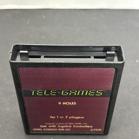 9 Holes (Atari 2600 -Rare Tele-Games SEARS)