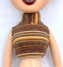 Bratz Doll Lot Mga Clothing Xpress It Meygan Brown Tank Top Shirt