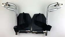 Swing-Away Footrests for Std Wheelchair w/Metal Footrests - Drive STDSF-TF