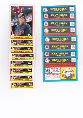 1988 Topps UK Mini baseball cards - individual player lots (UK00-PL) - 第 57/132 張圖片