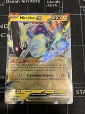 Carta Pokèmon [ MIRAIDON EX ] [ SCARLATTO E VIOLETTO ] [ 081/198 ] ITA - MINT