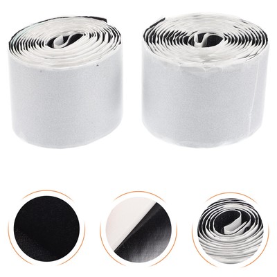  2 Rolls Guitar Accessory Effect Fasteners Pedal Tape Sticker Double