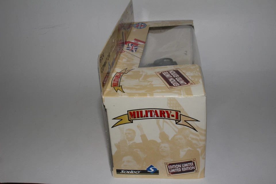 SOLIDO MILITARY #6104 COMBAT CAR, U.S. ARMY ARMORED CAR, 1:50, NEW IN BOX - Image 3 of 4