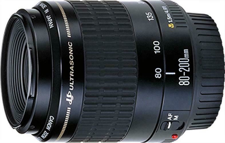 Canon 80-200mm f/4.5-5.6 EF-Mount USM Auto Focus Zoom Lens