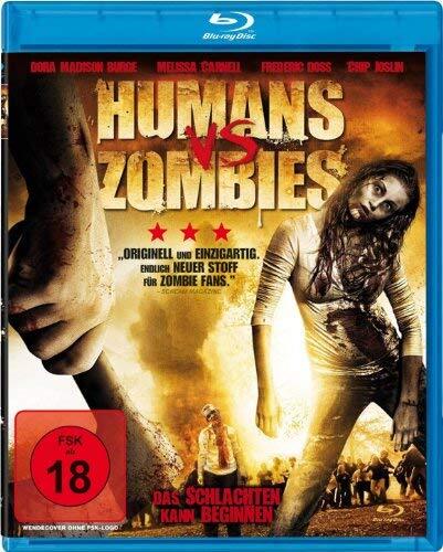 Humans vs Zombies (Blu-ray) Dora Madison Burge Rheagan Wallace Chip Joslin