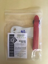 US GLOVE BEGINNER GYMNASTICS HOOK  LOOP HAND GRIPS, SZ LARGE RED WEIGHTLIFTING