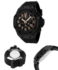 Swiss legend Men's Trimix Diver,Black Ion-Plated Stainless Steel,10541-BB-01-RA