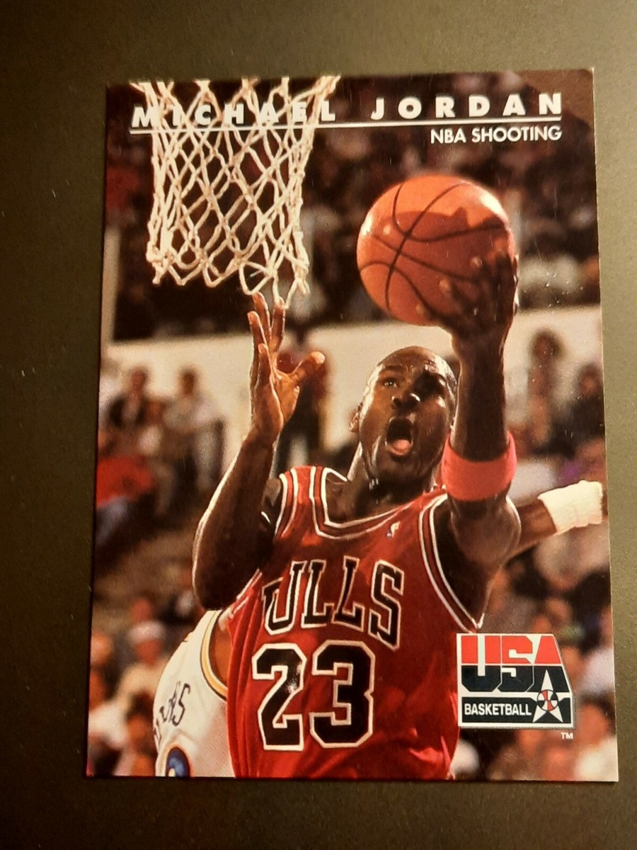 MICHAEL JORDAN SHOOTING-1992 SKYBOX-USA BASKETBALL