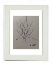 The Japanese Painter Hajime Kato (1925-2000) Original Abstraction 1960/70 (36)