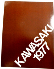 1977  Kawasaki Full-Lineup  Factory Dealership Sales Brochure
