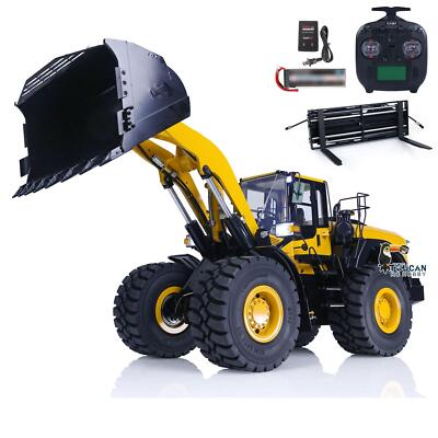 1/14 RC Hydraulic Loader WA480 Metal Heavy Construction Machine Diff Lock Axles