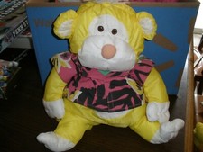 FISHER PRICE PUFFALUMP WILD THING MONKEY HAWAIIAN 1987 TUSH TAG F