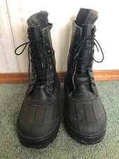 LaCrosse Iceman Boots Black Removable Liner Mens Size 8