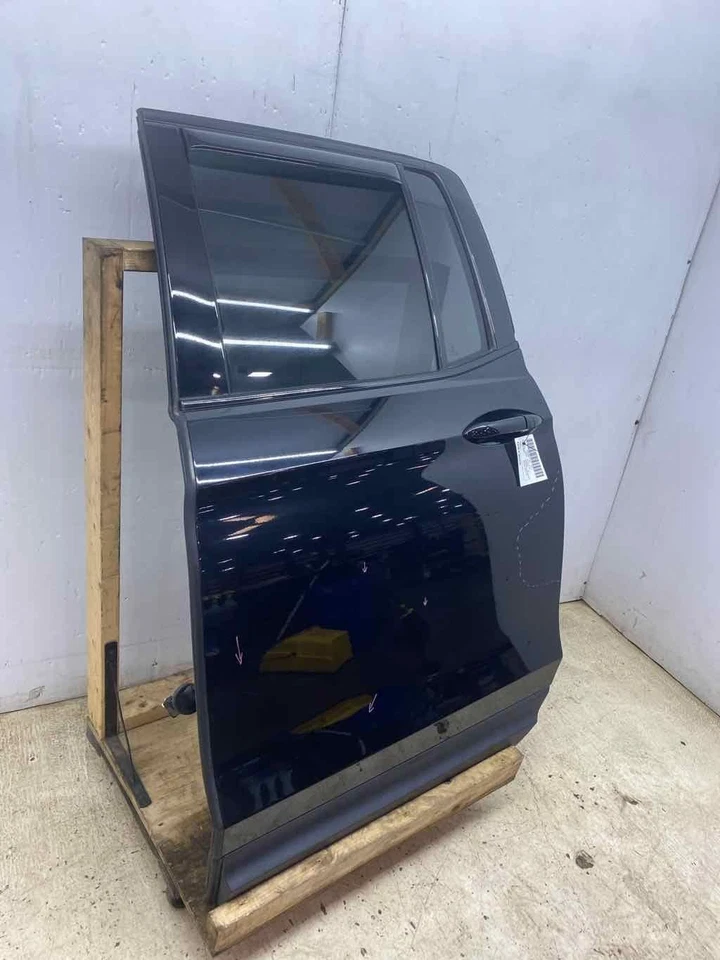 2017 - 2024 HONDA RIDGELINE OEM LEFT REAR DOOR ASSEMBLY | CRYSTAL BLACK (NH731P) Foto 2 de 4