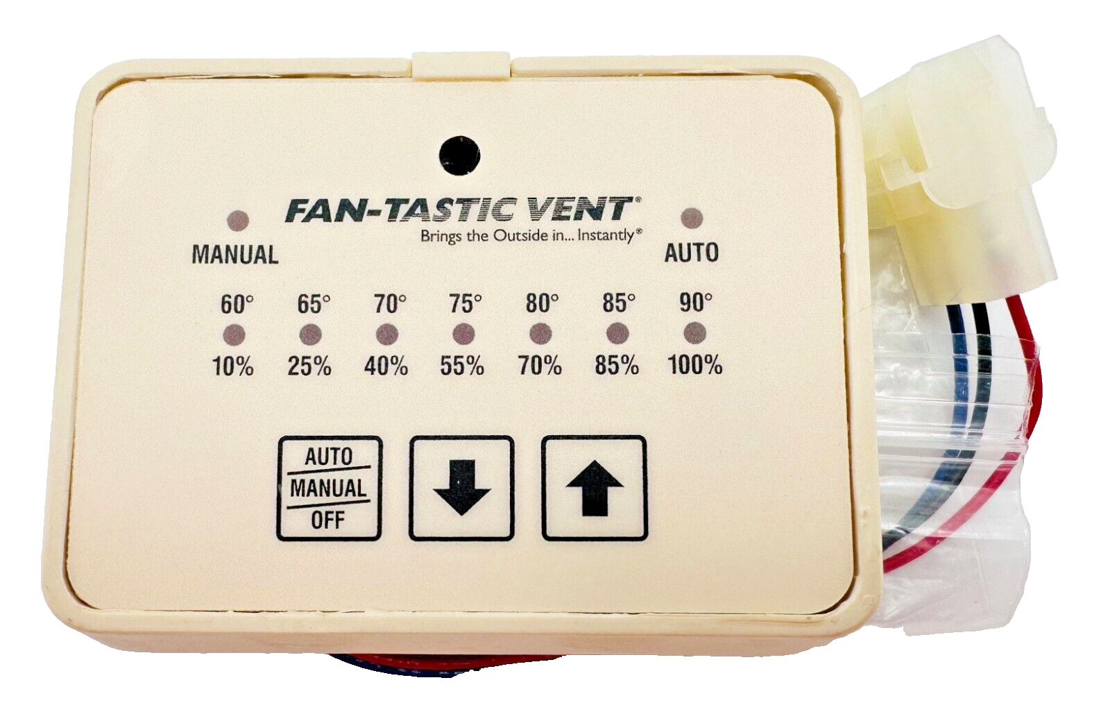 FANTASTIC VENT Thermostat 6504/414 Electronic Standard, Horizontal OffWhite eBay