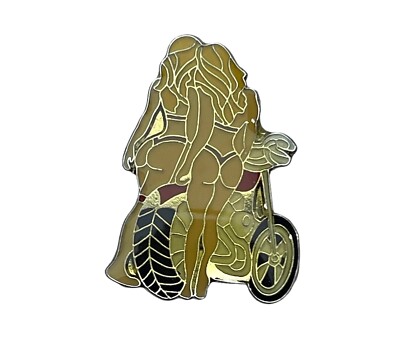 Bikini Babes Motorcycle Biker 1 inch hat pin NOV201 F7D14U