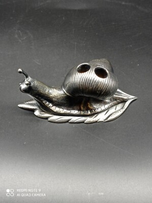 Bâtons De Cocktail Anciens - Motif Coquillage Et Cornemuse - Plaque Argentée - Vintage Espagnol