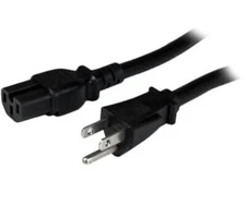 ING-StarTech.com 8ft (2.4m) Heavy Duty Power Cord, NEMA5-15P to C15, 15A 125V,