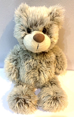 Magic Kingdom grauer zotteliger Plüsch Teddybär Stofftier Beanie Tröster 10 Zoll/25 cm