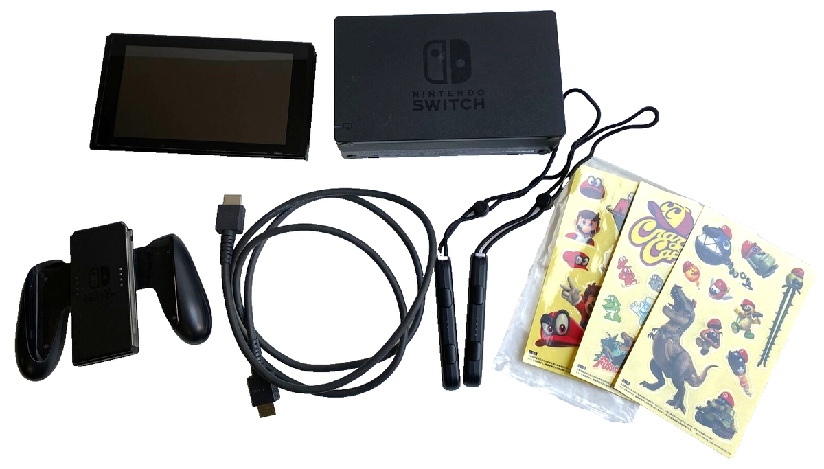 Nintendo Super Mario Odyssey Switch Set Console JAPAN F/S Joy-Con