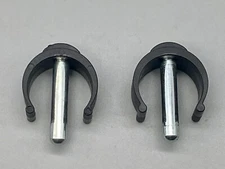 E-Clips for WHEEL Assembly, 2 Pk, Rollator Parts Carex Steel Rolling Walker, NEW