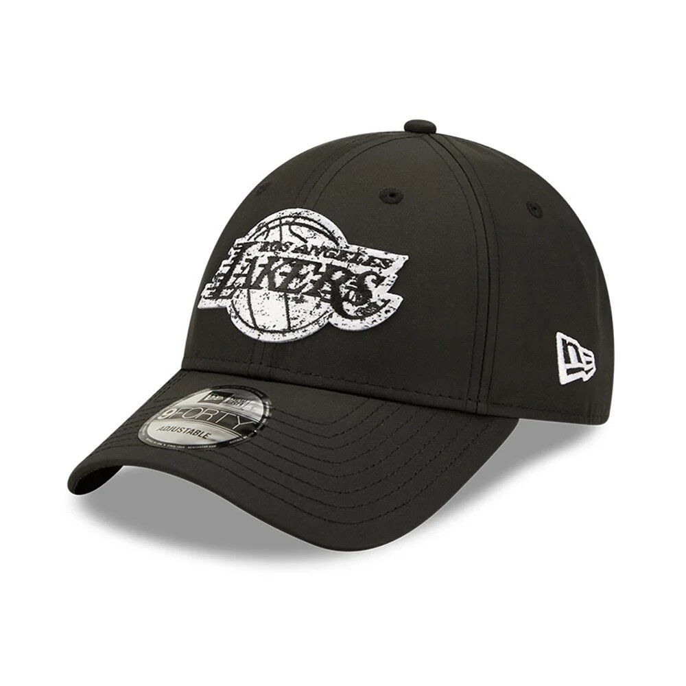 Casquette New Era 9Forty - Los Angeles Lakers - Noir Et Blanc - Taille Unique - Neuf Avec étiquettes