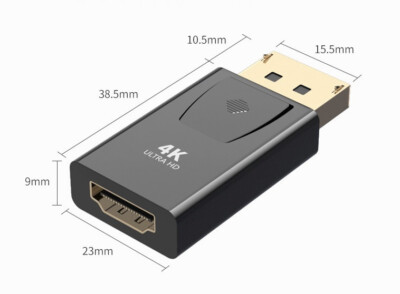 Display Port DP Male To HDMI Female Adapter Converter For 4K HD 1080P PC HDTV