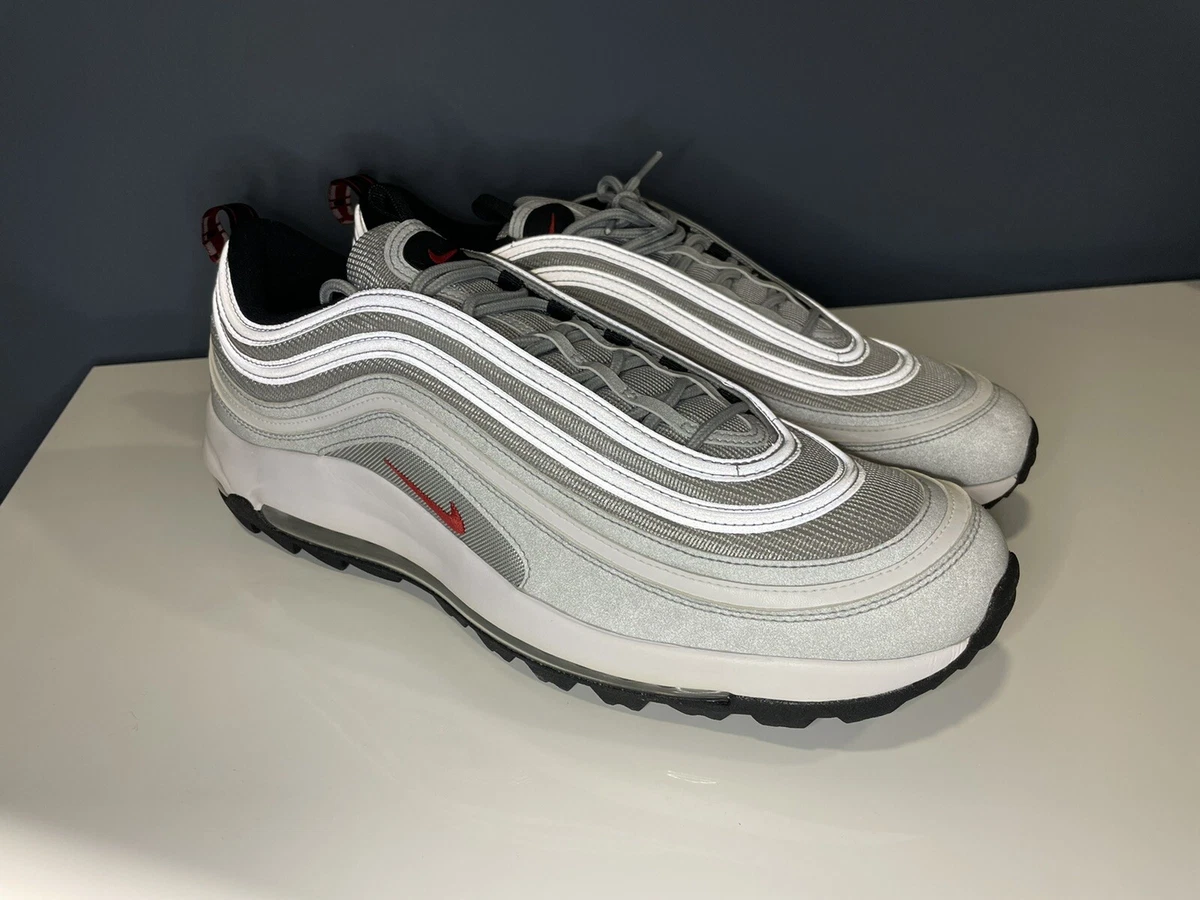 Nike Air Max 97 G Golf Silver Bullet CI7538 001 Men s Size 14 New In Box
