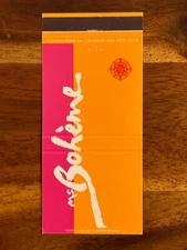 MS Boheme Matchbook Cover Cruise Ship Caribbean 1968 San Juan Puerto Rico Boat