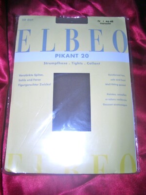 ELBEO Pikant Nylons Feinstrumpfhose Gr. 44-46 marbella 20 den Strumpfhose OVP