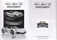 Minichamps Scale Diverse Modellbau Magazin VerÖFfentlichung Katalog 2011 Edit...