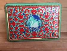 Ancienne boîte en fer à décor de signe de Andreïs Marseille