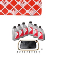 Febi Getriebefilter Satz 5-Gang 5L40E + 6L GetriebeöL FüR Bmw E36 E39 X3 X5 Z3