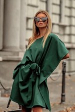 Ooh La La High Quality Women’s Dress Green Evening Party Cocktail Casual 8-14 UK