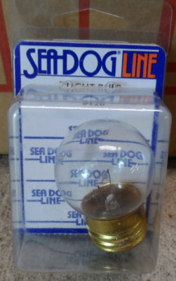 SEA DOG MARINE LIGHT BULB #E26 MEDIUM BASE 15 WATTS BOAT