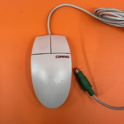 Compaq 141649-006 Wired PS/2 PS2 Mouse - Tested