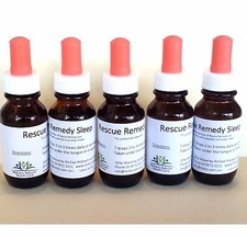 5x Dr Bach's Rescue Remedy SLEEP 25ml (ALCOHOL FREE) Baby, Child, Pet friendly
