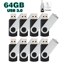 1/5/10PCS 64GB USB 3.0 Flash Drive Memory Stick Storage Pen Drive LOT
