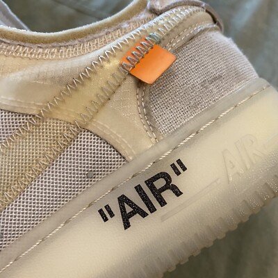 Size 8 - Nike Off-White x Air Force 1 Low The Ten | eBay