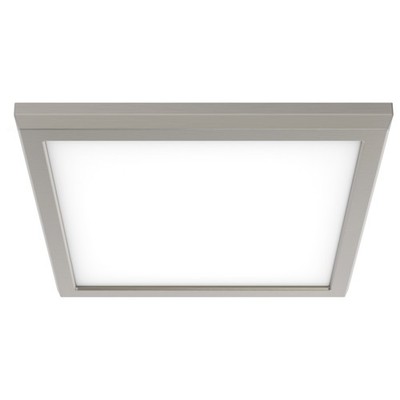 Nuvo 62-1727 LED 13W 9in Square Bronze Nickel Fixture CCT 27K 30K 35K 40K 50K