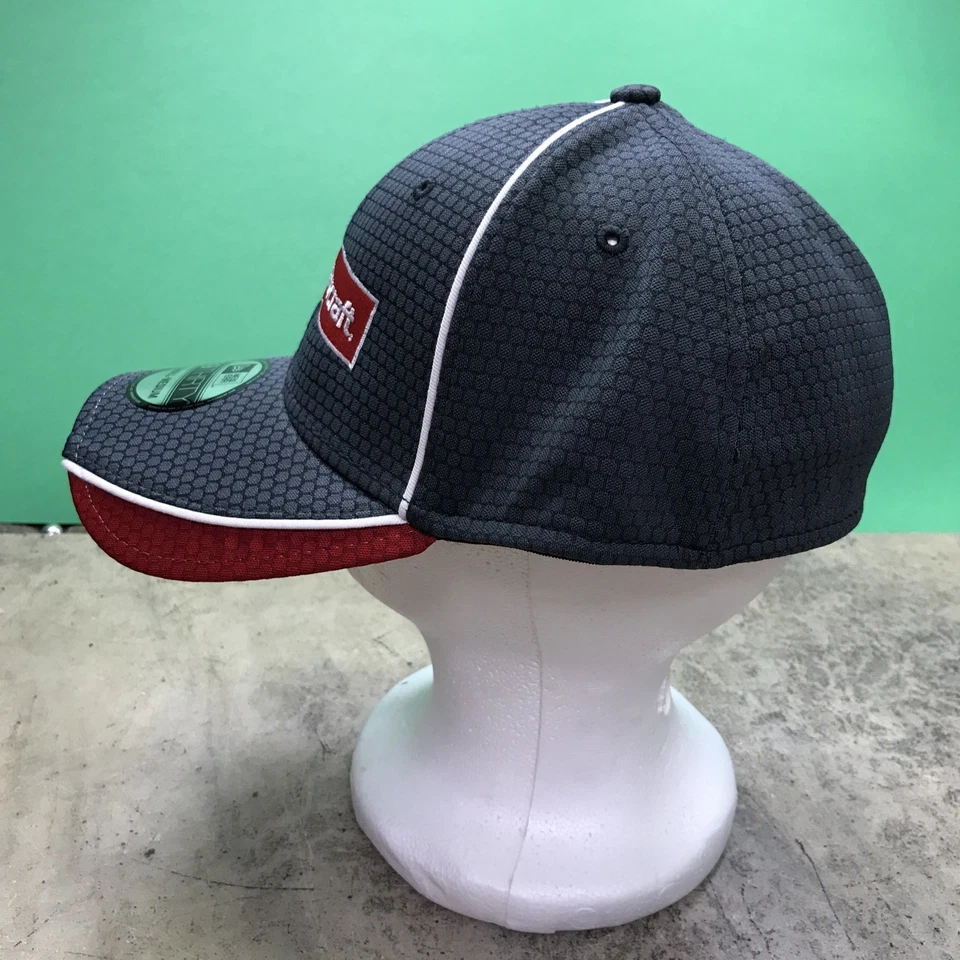 Gorra/Gorra Ford Motorcraft New Era 3930 Talla Pequeña-Med Flex Fit Roja Gris Negra Ajustada Foto 4 de 4