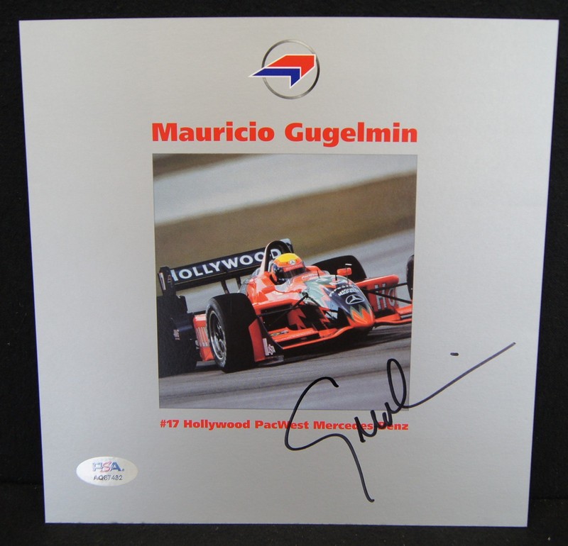 MAURICIO GUGELMIN Signed 8x8" Print PSA/DNA