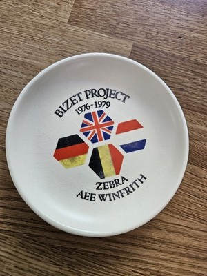 Winfrith Atomenergie Dorset Poole Keramik Pin Schale Tablett Winfrith Bizet Projekt