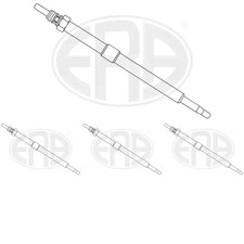 Bougies de préchauffage Mercedes 207